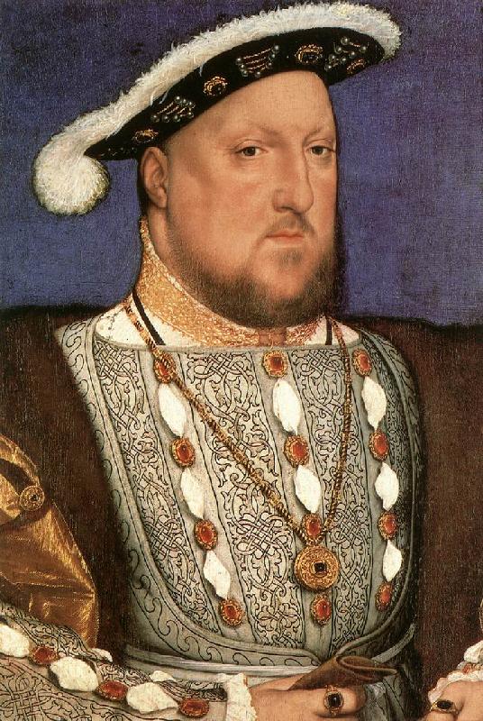 HOLBEIN, Hans the Younger Portrait of Henry VIII SG Norge oil painting art